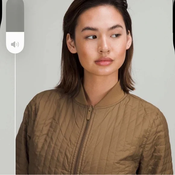 Lululemon Non Stop Bomber Jacket reversible artifact women’s 6 - Picture 2 of 8